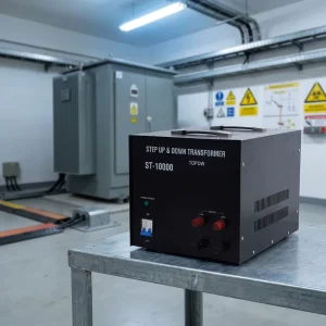 ST 10KVA 220V to 110V Industrial Single Phase Step Up/Down Transformer Converter Stabilizers