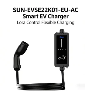 SUN EVSE22KO1 EU AC Smart EV Charger 11K 22K Lora Control Flexible Charging