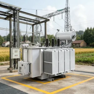 SZ22 10 MVA 16 MVA High Voltage 3 Phase Oil Immersed Distribution Step Down Transformer 35kV Rectifier Transformer
