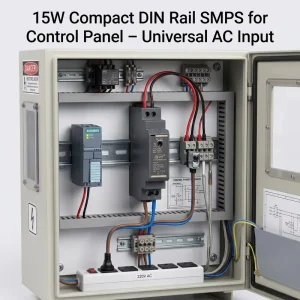 Series Connection Din Rail Power Supply AC to DC 12V 15V 24V 36V 48V LED Industry 220V Input 5V 15V 24VDC Output Low Frequency