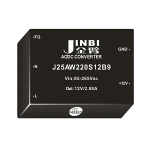 Single 12V Output 25W Board Mount AC DC Converters 2500 Isolation Open Frame Power Supply Converter Module Efficiency 80%