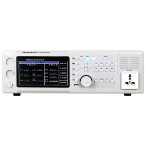 Single Phase 300V 1000VA 45Hz 400Hz Desktop AC Power Supply Programmable Variable Frequency Touch Screen for Industrial