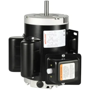 Single Phase Induction Motor 115 230V 60Hz IE3 NEMA 56 Frame Drip Proof Dual Capacitor for Compressor