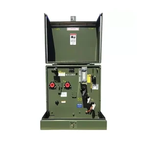 Single Phase Pad Mounted Transformer 19920V to 416V 333 KVA Power Distribution Residential Use IP65 ONAN Cooling