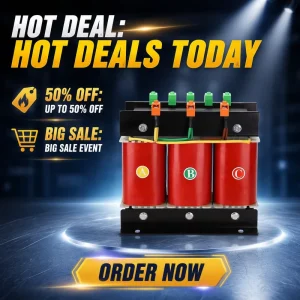 Single Phase Voltage Transformer 480 380 110V 10kVA Customizable Toroidal 50 60Hz