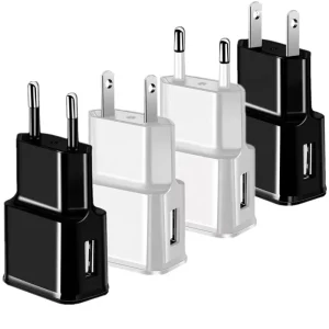 Single-Port USB Wall Charger 1A 2A Auto-Detect