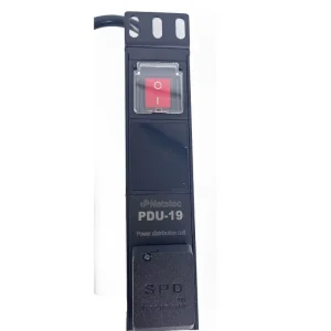 Single Three Phase Locked 220V C19 Smart Intelligent 16A Meter PDU Power Distribution Unit