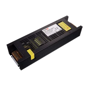 Slim Black 250W Indoor Lighting LED Power Supply 220V AC/DC 12V Display 20A LED Driver Modules for Signage Strip Lights 16A