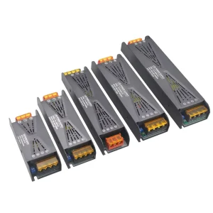Slim LED Power Supply 200-240VAC Wide Voltage LED Switching Power Supply for LED Lightboxes