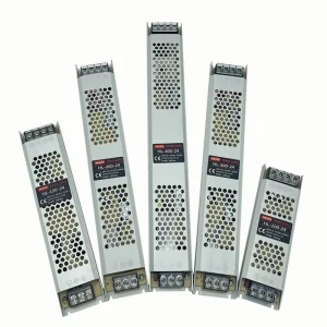 Slim Power Supply AC110V-220V DC12V/24V 60W 100W 150W 200W 300W 400W Thin LED Power Switching Power Supply