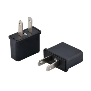 Small USA Standard Plug Adapter Power Converter Tourism Conversion Plug America Travel Plug Outlet Adaptor