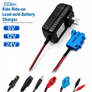 Smart 12V 1.5A Wall Charger for Kids Ride on Car Lead Acid Battery DC 5.5*2.1mm Connector US EU UK Plug Multi Protection