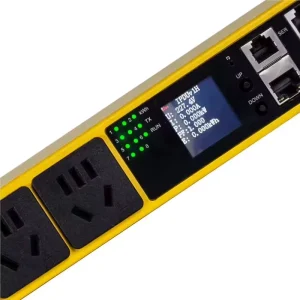 Smart 8 Way 32A 230V PDU Power Strip 7KW Intelligent Rack Mount Power Distribution Unit for Data Center Server Cabinet