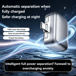 Smart Auto-Disconnect Adapter Automatically Stops Charging Perfectly Protects Battery Health