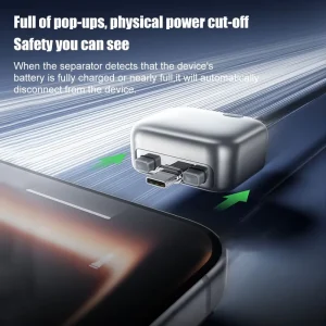 Smart Auto Stop Charging Adapter AI Smart Auto Power Off Fast Charging Adapter 140W Overcharge Protection Phones