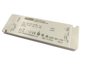Smart Bathroom Mirror Waterproof Switching Power Supply CE TUV Certified IP54 DC 24V 60W LED Lighting Power Supply