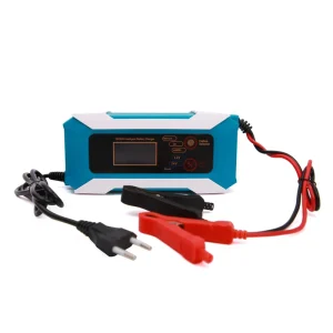 Smart Battery Charger 12V 24V Automotive Battery Charger Trickle Smart Pulse Repair for Car Truck Boat Motorcycle