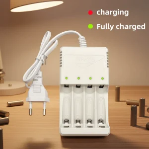 Smart Battery Charger for AA AAA Rechargeable Batteries Fast Charging Indicator LED Display Drone Battery Charger