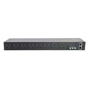 Smart PDU 220V 8 Port 10A National Standard Sockets Remote Control IPv6 HTTP MQTT C13 C19 Rack Power Distribution Unit OEM