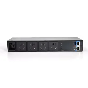Smart Power Distribution Unit 220V 16A New China Standard 4 Outlet LCD Remote Management SNMP Telecom Communication Room