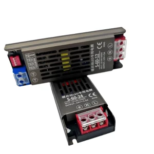 Soft Start Dimmable 110V 220V AC to DC LED Strip 12V24V 300W Small Size Linear Strip Power Supply 60W 100W 200W 400W