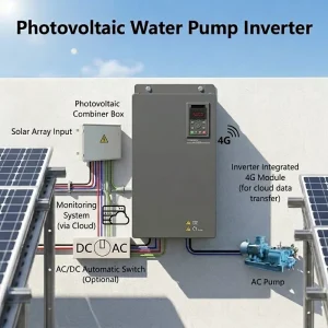 Solar Pump VFD MPPT Inverter 1.5kW-450kW 2HP-600HP 380V for Solar Water Pump Irrigation System with MPPT Controller