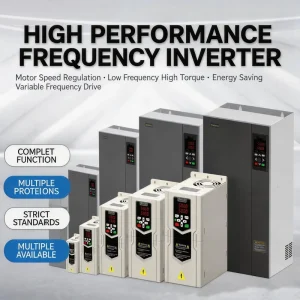 Speed Controller Single Phase to 3 Phase 0.75KW 2.2KW 5.5KW 0-400Hz IP21 for Small Water Pump Guaranteed CE