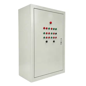 Star Delta Electric Control Cabinet Rated IP65 Control Enclosure Supporting Manual Auto Mode Switching for 0.75 110kW Motors