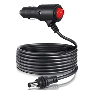 Starlink Mini Power Cable 2/3/5/10M Cigarette Lighter to DC 18AWG Waterproof DC Power Adapter 12V-24V Car Charger Accessories