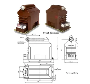 Substation Metering 12kV Voltage Transformer JDZX10-10R Fused Single-Phase VT for Industrial Project Selection