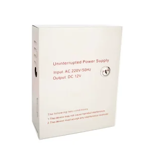 Switch Power Supply for Access Control 12v 3A 5a System Uninterruptible Power Supply Box Back up Enclosure