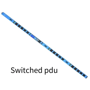 Switched Rack PDU 18 C13 and 6 C19 Outlets Power Distribution Unit for Data Center Cabinet