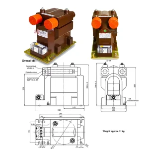 Switchgear Integration 10kV JDZ10-10R Epoxy Cast Voltage Transformer for Project Selection