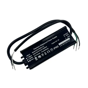 Switching Power Supply 12VDC 60W 5A 50/60HZ Waterproof LED Power Supply for LED Lighting