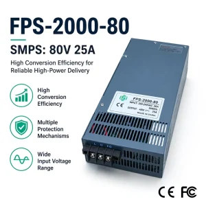Switching Power Supply 200W 80V Module AC DC Converter SMPS Adapter CE FCC Certified Efficient Industrial Grade OEM ODM Accepted