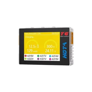 T6 300W 15A Battery Charger LiHv Lipo NiMh Li ion Ni Cd Digital RC Charger 1 6S Lipo Balance Charger Discharger
