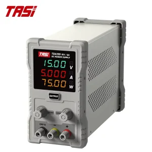 TASI TDA155 Adjustable DC Power Supply 0 15V 5A Regulated Bench Power Supply High Accuracy Laboratory Power Supply