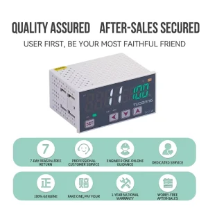 TC7 W Smart Temperature Controller K Pt100 Input Relay SSR Output Panel Size Heating Cooling PID Temperature Control