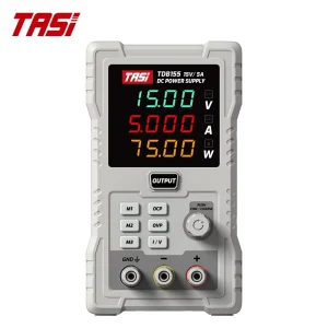 TDB155 15V 5A 75W Adjustable DC Power Supply Electronic Maintenance USB RS232 Interface for Industrial Use 110V Input