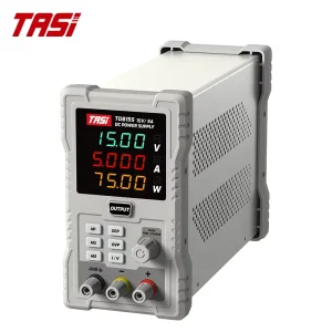 TDB155 Programmable DC Power Supply 15V 5A High Precision Adjustable 4 Digit Lab Variable Power Supply with RS232 Interface