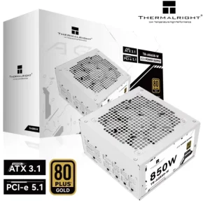 TR AG 850 850W PSU 80 PLUS Gold Full Modular ATX Power Supply DC to DC for High Performance Gaming Desktop PC