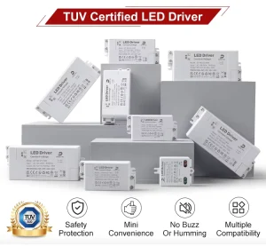 TUV Approved 12V 24V 15W Voltage 220V Switching Power Supply Constant Voltage Compact Size LED Driver