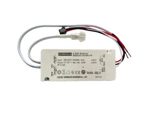 TUV Certified CE Waterproof LED Driver Constant Voltage Switching Power Supply for LED Lighting System DC 12V 24W