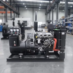 TWF2 50 50kW Water Cooled Open Frame Generator with Remote Control 12V 24V DC Electric Start 50Hz 400V ATS