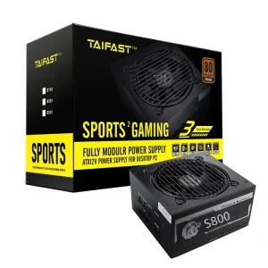 Taifast PC Full Power Computer Switch S800 600W Power Supply