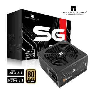 Thermalright TR-SG850 Gaming ATX Power Supply 850W Long Life Quiet 24Pin Interface for Computer Gaming Desktop