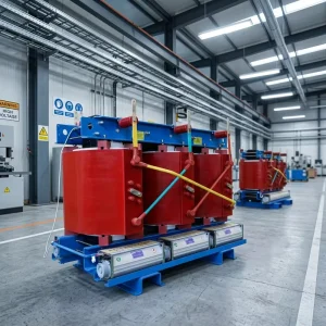 Three Phase Dry Type Power Transformer 10kV 35kV 380V 3 kW 50 60Hz Series Distribution System CN