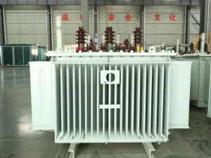 Three-Phase Dual Winding S13/S14 Oil-Immersed Round Coil Power Transformer 50Hz 10kV Input 220V Output
