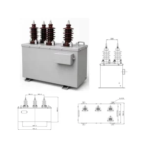 Three-Phase Voltage Transformer JSZW-10 10kV Outdoor Epoxy Resin VT for Procurement Review