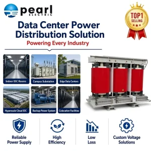 Transformers for Data Centers Cast Resin Dry Type 3-Phase 60Hz HV LV Custom Voltage AN Cooling IEC 60076 Certified